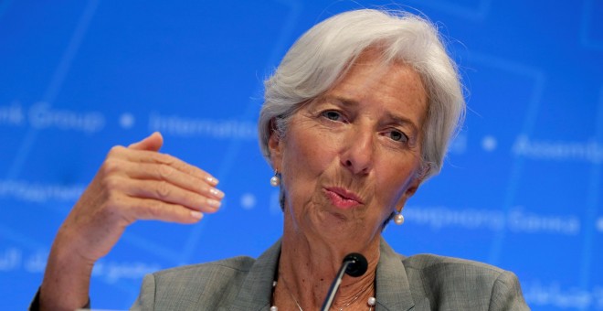 La directora del FMI Christine Lagarde./REUTERS