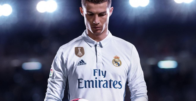 Cristiano Ronaldo, en la portada de 'Fifa 18'.