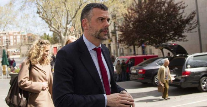 Santi Vila, exconseller de la Generalitat, que dimitió la víspera de la votación sobre la DUI. EFE