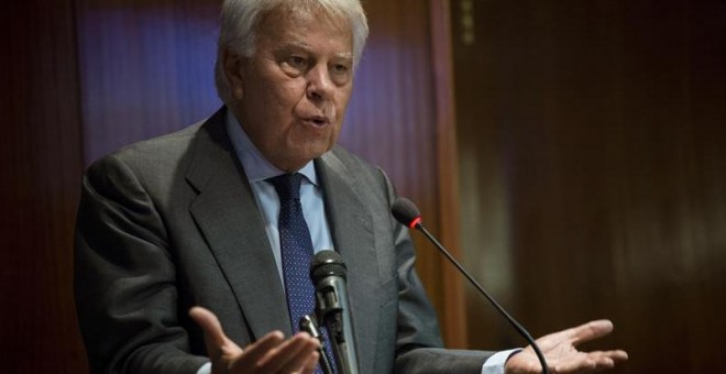 El expresidente del Gobierno, Felipe González.EFE/Archivo