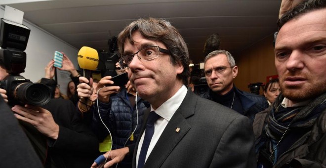 Puigdemont, en Bruselas hace unos días. REUTERS/Eric Vidal