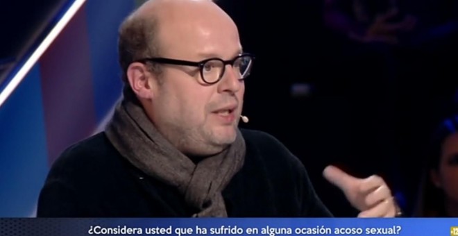 Salvador Sostres durante el programa de Carlos Herrera en TVE '¿Cómo lo ves?'