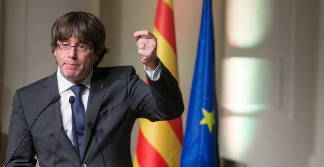 El president cesado, Carles Puigdemont. - EFE