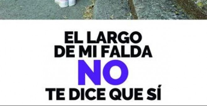 Campaña puesta en marcha por el ayuntamiento de Sevilla para el próximo 25 de noviembre: 'El largo de mi falda NO te dice que sí'