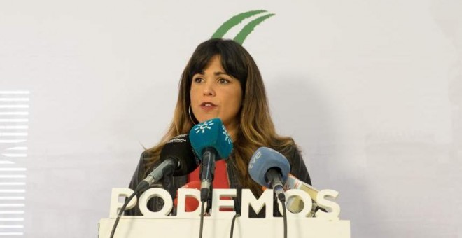 La coordinadora general de Podemos Andalucía, Teresa Rodríguez / EUROPA PRESS