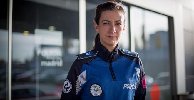 Marta Fernández Ulloa, oficial jefe de la Unidad de Apoyo y Protección a la Mujer, Menor y Mayor de Policía Municipal de Madrid.- CHRISTIAN GONZÁLEZ