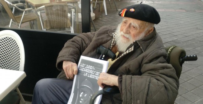 Virgilio Fernández participó como practicante en las Brigadas Internacionales durante la Guerra Civil.- FAMILIA DE VIRGILIO