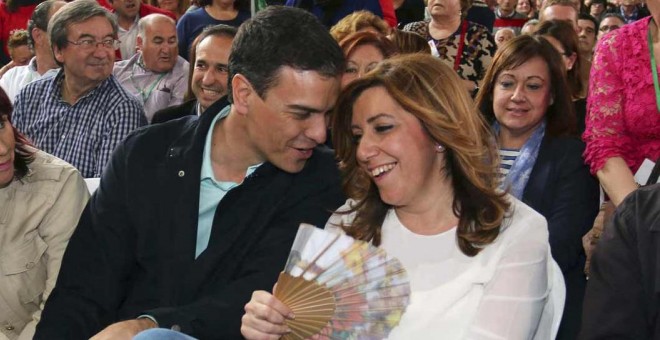 Pedro Sánchez y Susana