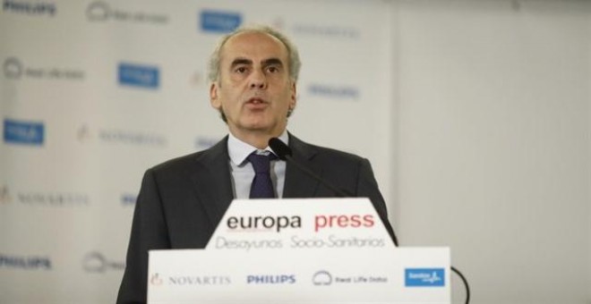 El consejero de sanidad, Enrique Ruíz Escudero / EUROPA PRESS