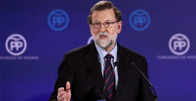 El presidente del Gobierno y del Partido Popular, Mariano Rajoy. - EFE