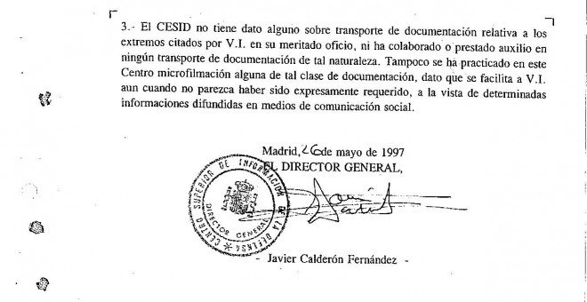 Respuesta CESID mayo 1997