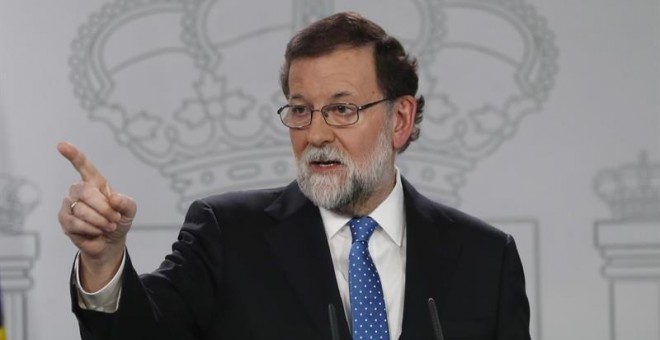 El presidente del Gobierno, Mariano Rajoy. - EFE