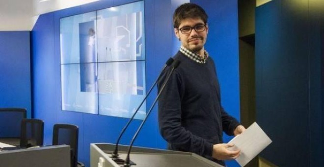 Lander Martínez, secretario general de Podemos Euskadi. EFE