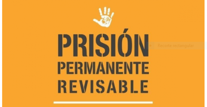 Imagen de la campaña contra la derogación de la Prisión Permanente Revisable en Change.org
