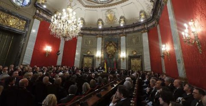 Vista del Tribunal Supremo en la apertura del año judicial