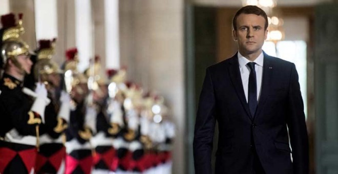 Una imagen de Macron en julio de 2017. | REUTERS