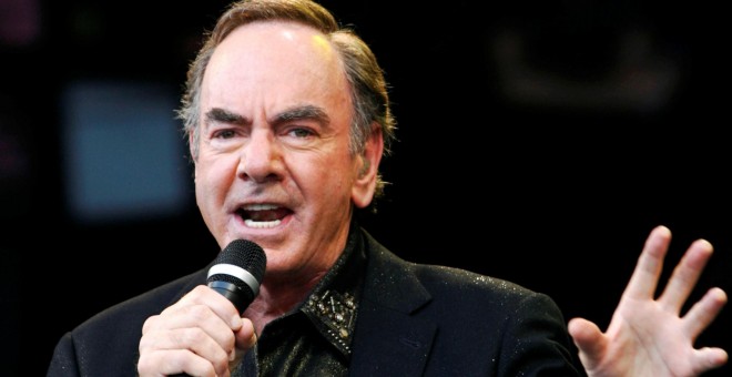 Neil Diamond durante una actuación en el Festival de Glastonbury de 2008 en Nueva Jersey. / Reuters