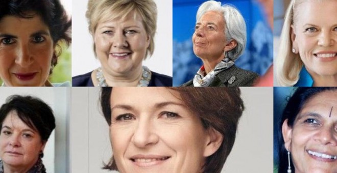 Siete mujeres co-dirigen la reunión de este año del Foro Económico Mundial de Davos