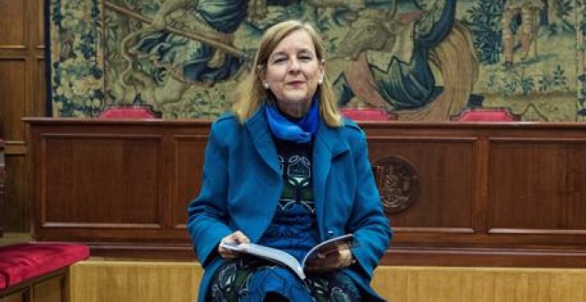 La catedrática María Elósegui, nuevo miembro español del Tribunal Europeo de Derechos Humanos (TEDH).. EFE/JAVIER BELVER