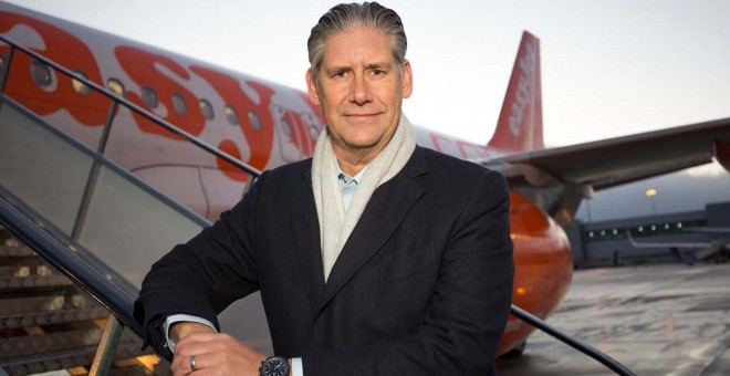 Johan Lundgren, consejero delegado de easyJet. Foto: easyJet.