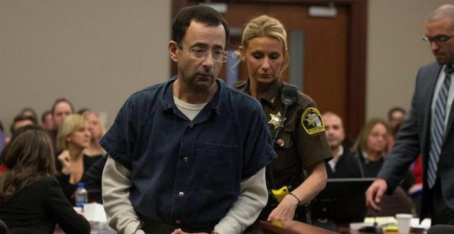 Larry Nassar. EFE/RENA LAVERTY