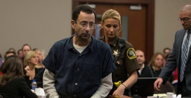 Larry Nassar. EFE/RENA LAVERTY