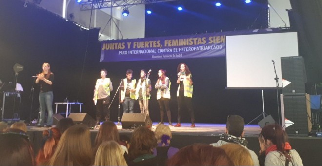 El Movimiento Feminista de Madrid celebra durante todo el día de este domingo 'El eventazo'