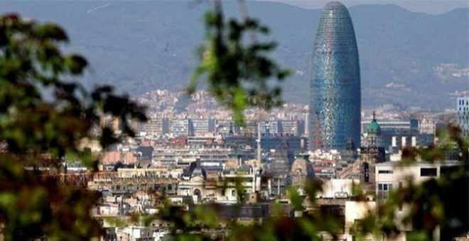 La Torre Agbar de Barcelona. EFE