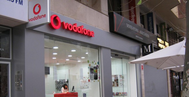 Una tienda de Vodafone. EFE/Archivo