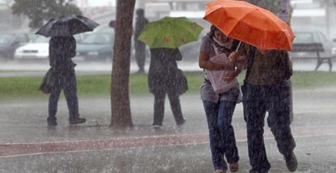 Imagen de archivo de lluvia/EFE