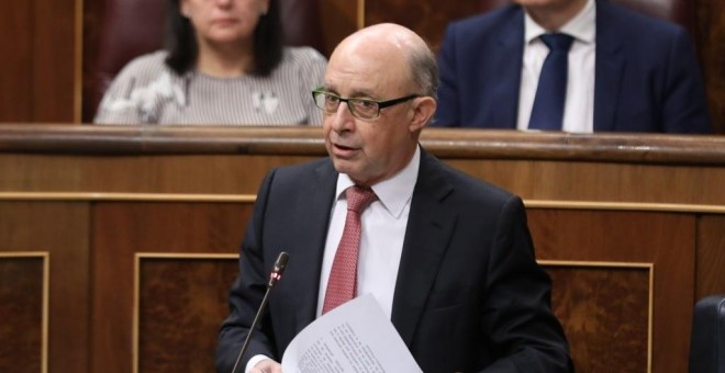 El ministro de Hacienda y Función Pública, Cristóbal Montoro. / Europa Press