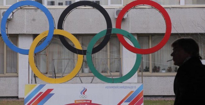 La sede del Comité Olímpico de Rusia en Moscú. REUTERS/Maxim Shemetov