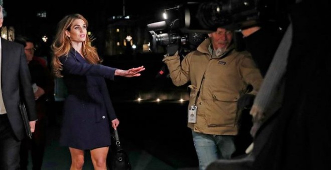 Hope Hicks, este martes en Washington. REUTERS/Leah Millis