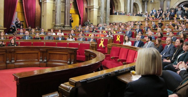 Pleno de constitución del Parlament de la XII Legislatura. Europa Press/Archivo