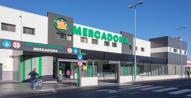 Fachada de un supermercado Mercadona. E.P.