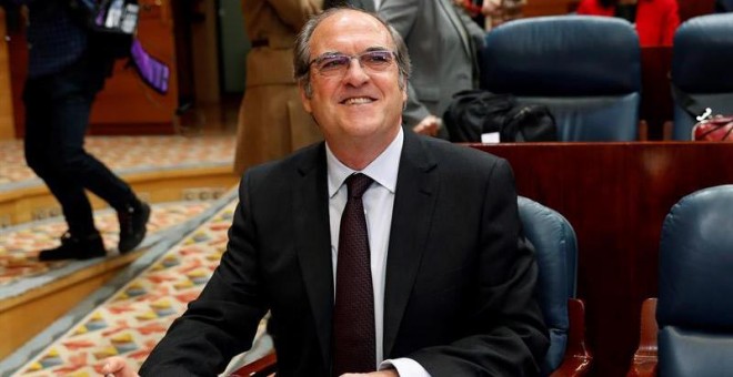 El portavoz del grupo parlamentario PSOE en la Asamblea de Madrid, Ángel Gabilondo. | CHEMA MOYA (EFE)