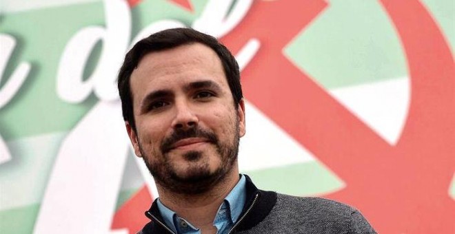 El coordinador general de IU, Alberto Garzón. - EFE