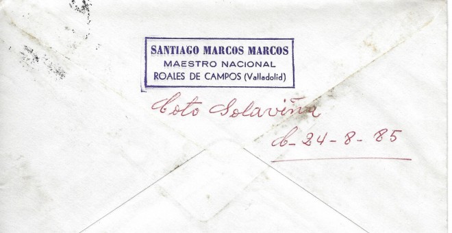 Remite de Santiago Marcos. / CLAUDIO RODRÍGUEZ FER