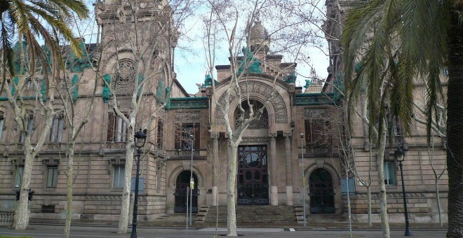 Edificio del Palau de la Justicia de Barcelona. WIKIPEDIA