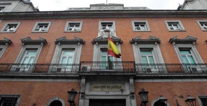 Fachada del Ministerio de Justicia. LA MONCLOA