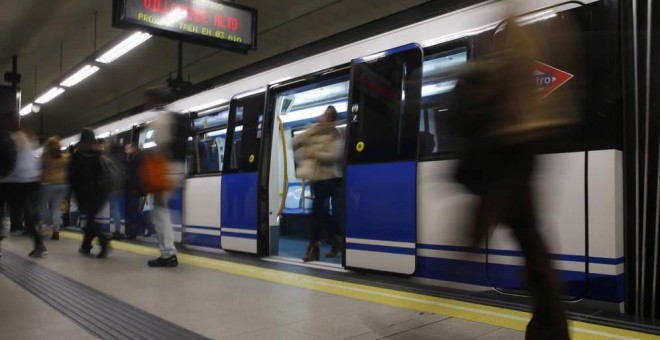 El metro de Madrid, en una imagen de archivo. EFE