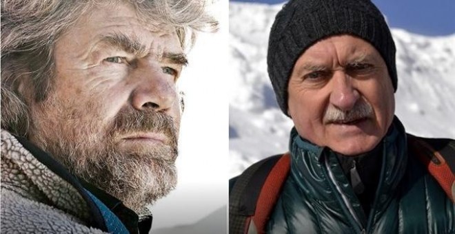Los alpinistas Reinhold Messner (d) y Krzysztof Wielicki (i), Premio Princesa de Asturias de los Deportes 2018. / Europa Press