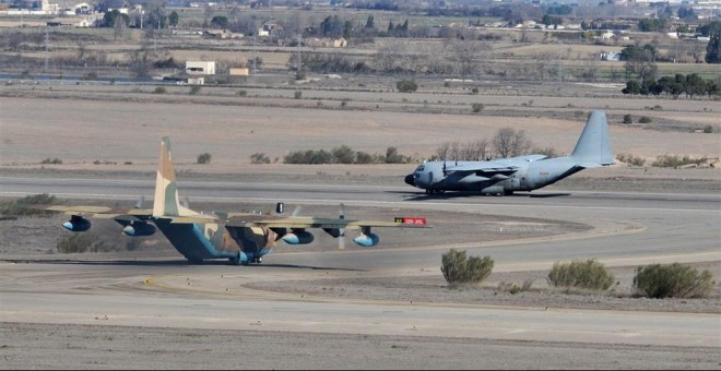 La base aérea de Zaragoza dejó de ser de utilización conjunta entre España y EEUU en 1992, un año después de que fuera una plataforma clave en los ataques de la ’Tormenta del desierto’ contra Irak.