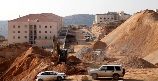 Asentamiento judío de Beitar Ilit, en Cisjordania. - REUTERS