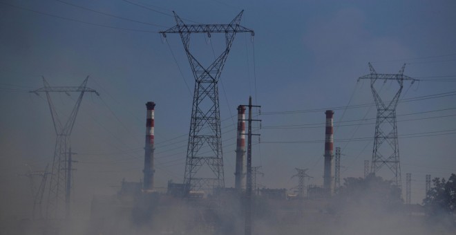 Planta de  la energética EDP en la localidad portuguesa de Carregado. REUTERS/Rafael Marchante