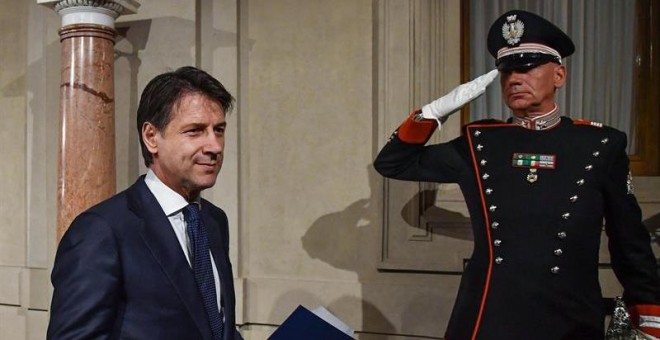 El designado presidente del Gobierno italiano, Giuseppe Conte. - EFE