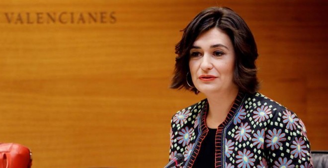 Carmen Montón, nueva ministra de Sanidad en el Gobierno de Pedro Sánchez y anterior consejera de Sanidad de la Comunitat Valenciana.-  EFE/Kai Försterling