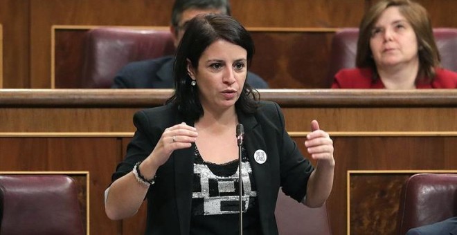 Adriana Lastra, portavoz del PSOE en el Congreso, Imagen de archivo / EFE