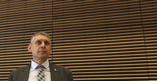 El inspector jefe José Ángel Fuentes Gago, en el Congreso de los Diputados. EFE