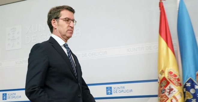 El presidente de la Xunta de Galicia, Alberto Núñez Feijóo. - EFE